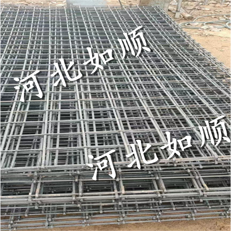 黑絲4-6mm鋼筋編織網(wǎng)片滿(mǎn)焊-握邊-卷邊圖片4